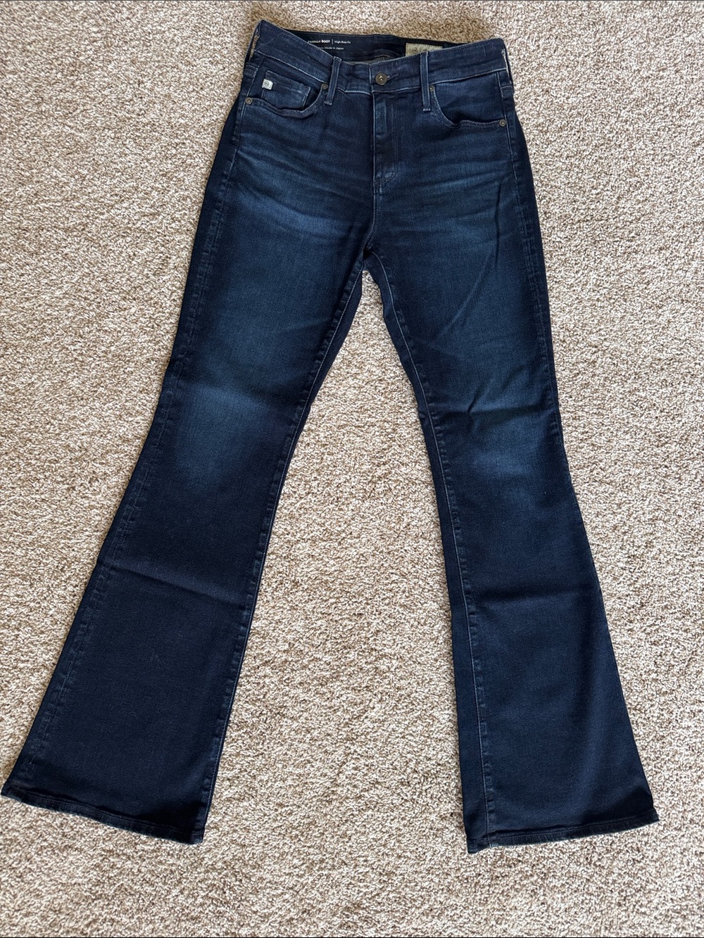 AG Farrah Boot High Rise Bootcut Jeans 28 x 32